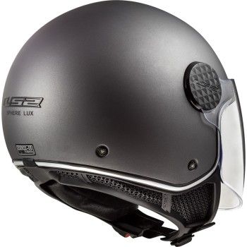 LS2 OF558 SPHERE LUX SOLID jet helmet motorcycle scooter matt titanium