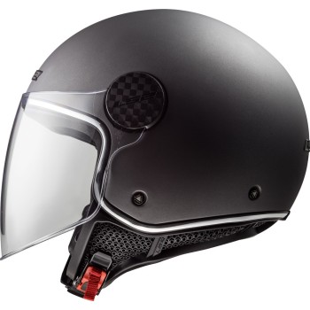 LS2 OF558 SPHERE LUX SOLID jet helmet motorcycle scooter matt titanium