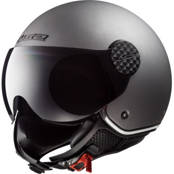LS2 casque jet moto scooter OF558 SPHERE LUX SOLID titane mat