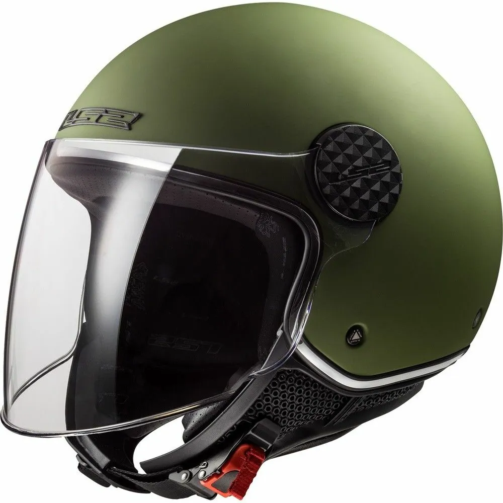 LS2 casque jet moto scooter OF558 SPHERE LUX SOLID kaki mat