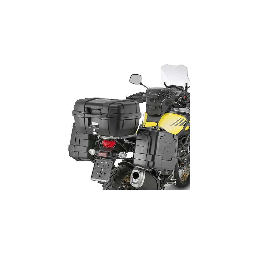 KAPPA top case valise touring KGR46N MONOKEY moto scooter grand volume 46L NOIR