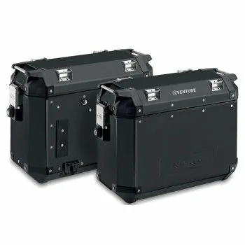 KAPPA pair of side cases MONOKEY K-VENTURE standard 2 x 37L BLACK