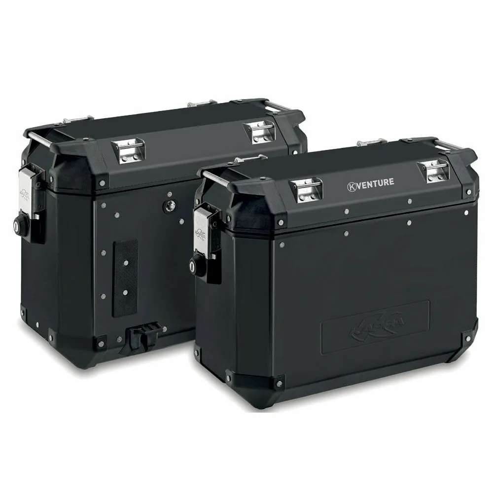 KAPPA pair of side cases MONOKEY K-VENTURE standard 2 x 37L BLACK