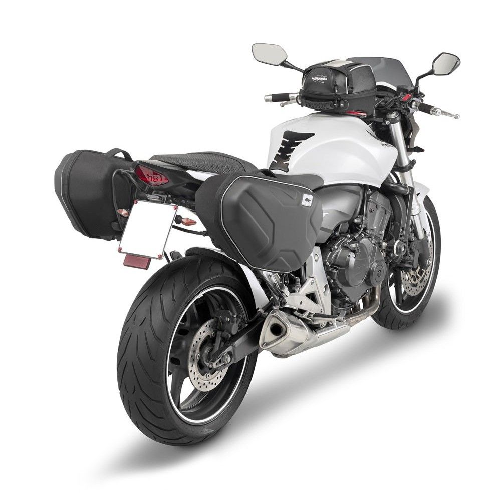 KAPPA paire de sacoches cavalières semi rigide RA314 EASYLOCK moto scooter GT de 17L