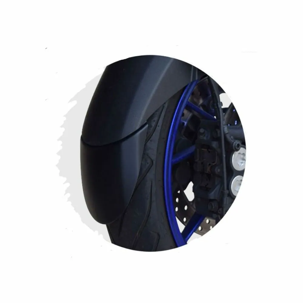 ermax yamaha MT09 2017 2020 extension of FRONT mudguard black