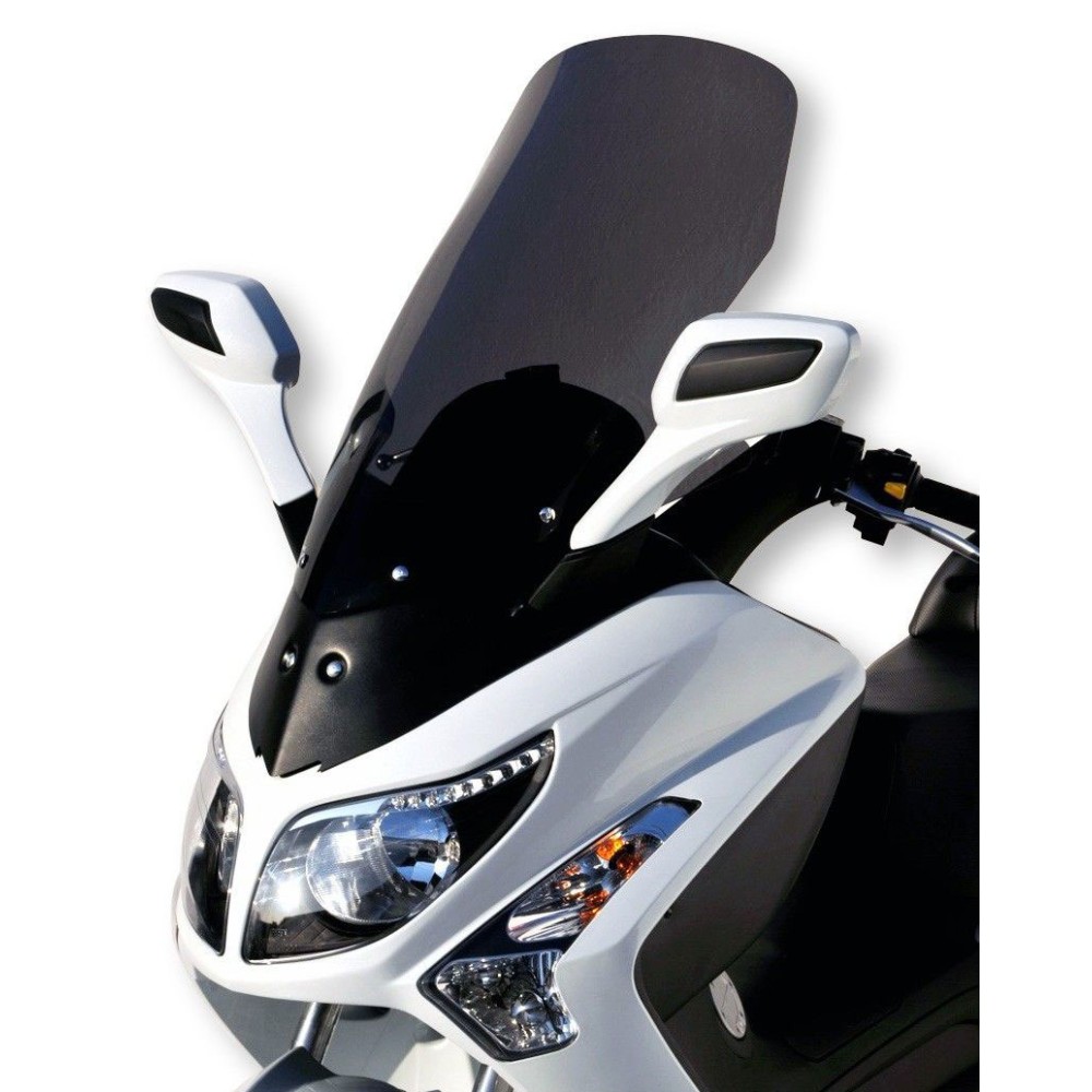 kirlenmiş düşünülmüş Adam  sym 125 250 300 GTS EVO 2009 to 2012 high protection windscreen ERMAX