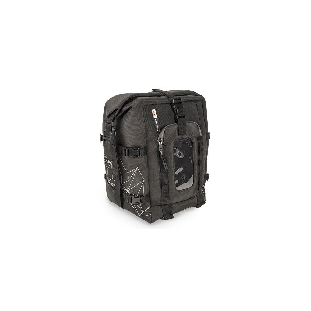 KAPPA RA315BK universal magnetic tank bag expandable rucksack 20L