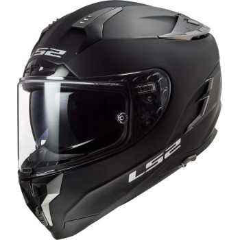 LS2 FF327 CHALLENGER SOLID FIBER integral helmet matt black