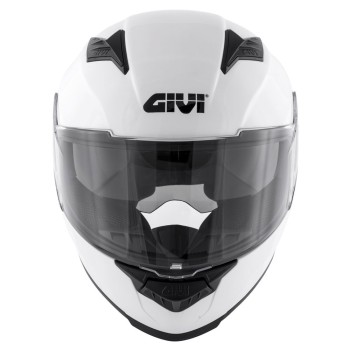 GIVI 50.5 TRIDION SOLID integral helmet metal white