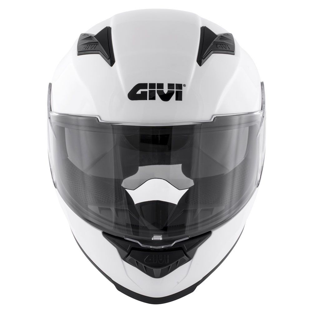 GIVI 50.5 TRIDION SOLID integral helmet metal white