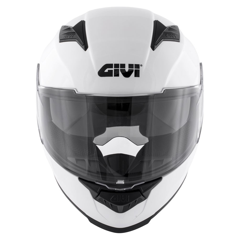 GIVI casque moto intégral 50.5 TRIDION SOLID blanc metal