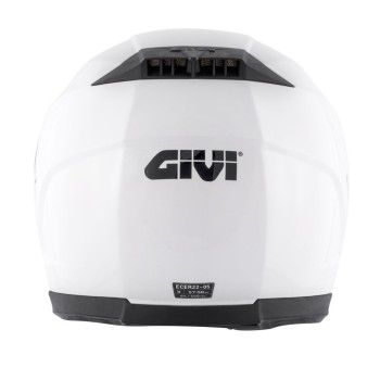 GIVI 50.5 TRIDION SOLID integral helmet metal white