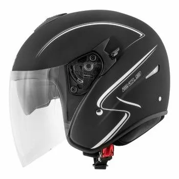 GIVI jet helmet moto scooter FIBER 20.9 GLIESE matt black