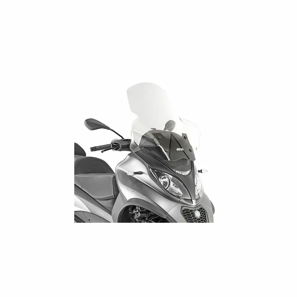 GIVI piaggio MP3 350 500 HPE SPORT BUSINESS 2018 2019 HP windscreen D5613ST - 71.50cm high