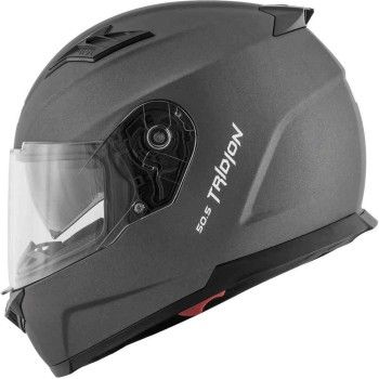 GIVI casque moto intégral 50.5 TRIDION SOLID titane mat