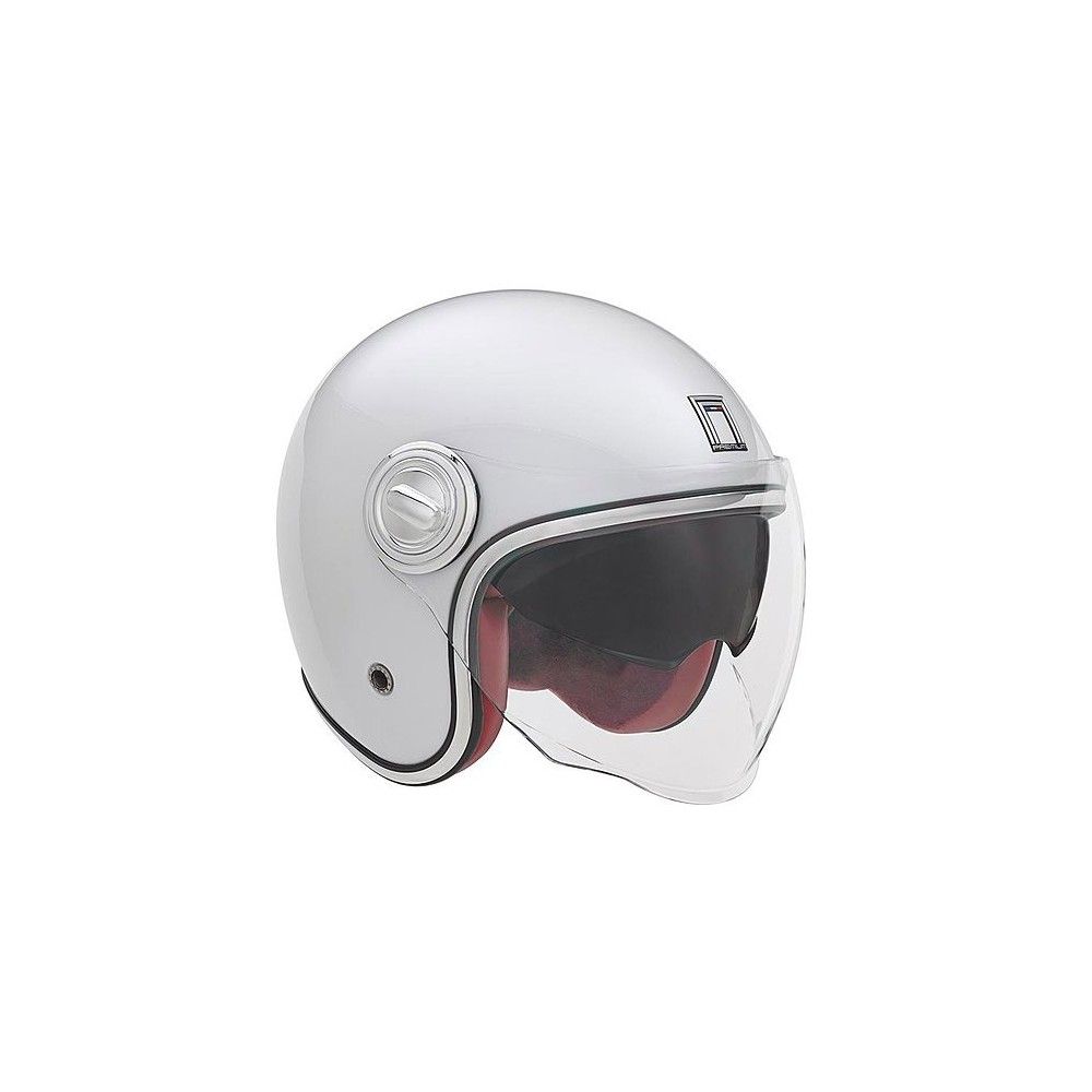 NOX vintage jet helmet moto scooter HERITAGE gloss white