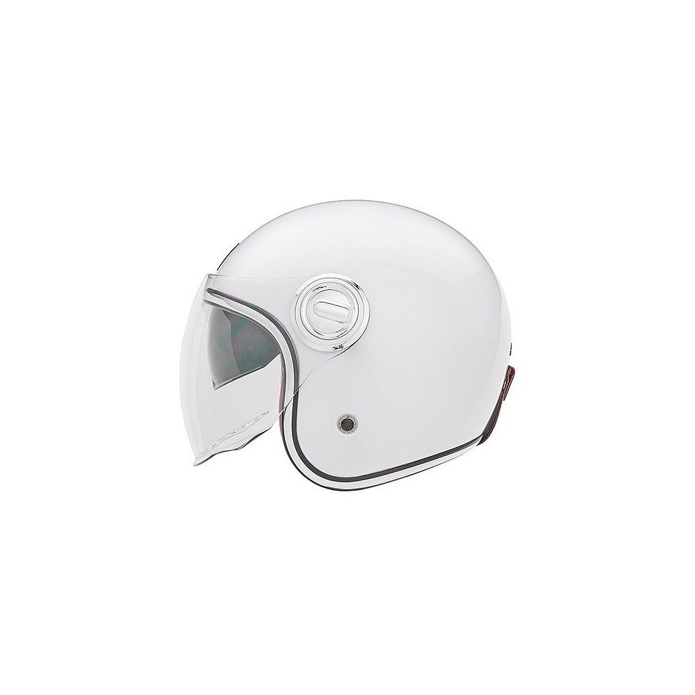 NOX vintage jet helmet moto scooter HERITAGE gloss white