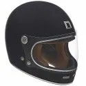NOX motorcycle scooter vintage FIBER integral helmet REVENGE matt black