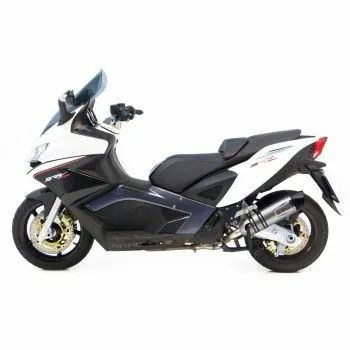 LEOVINCE gilera GP800 / Aprilia SRV 850 /  2008 2016 SBK LV ONE EvoII INOX silencer not CE approved 8565E