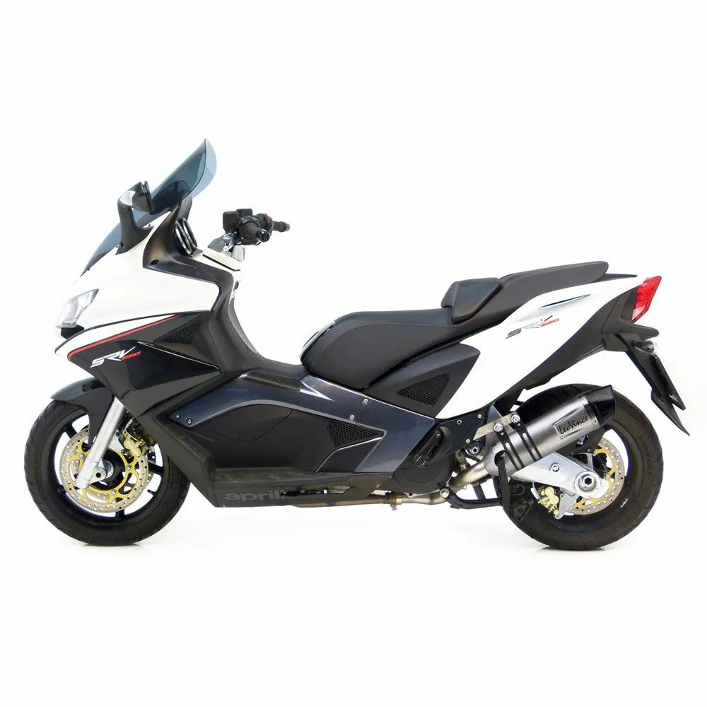 LEOVINCE gilera GP800 / Aprilia SRV 850 /  2008 2016 SBK LV ONE EvoII INOX silencer not CE approved 8565E