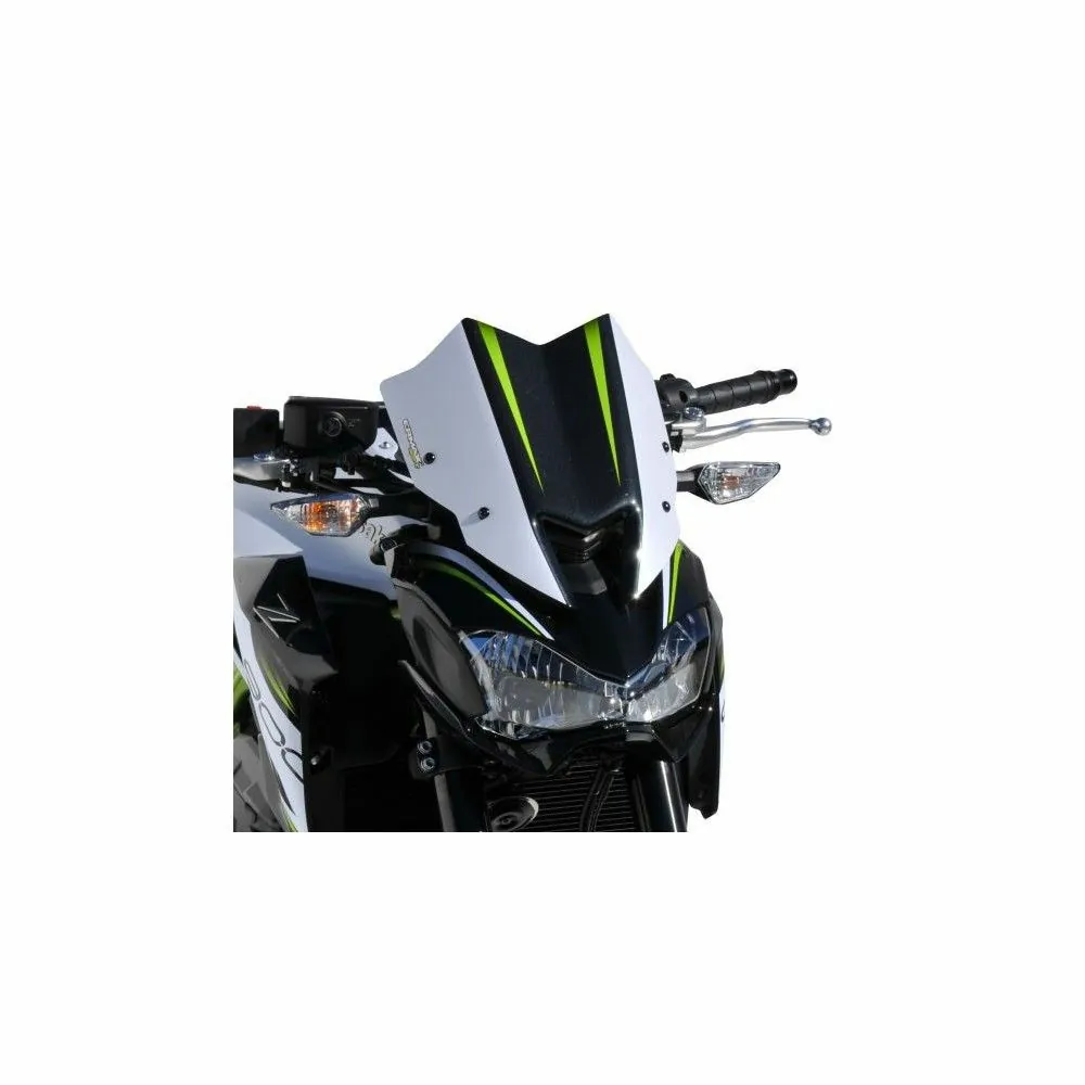 ermax Kawasaki Z900 2017 2019 tête de fourche saute vent BRUT A PEINDRE