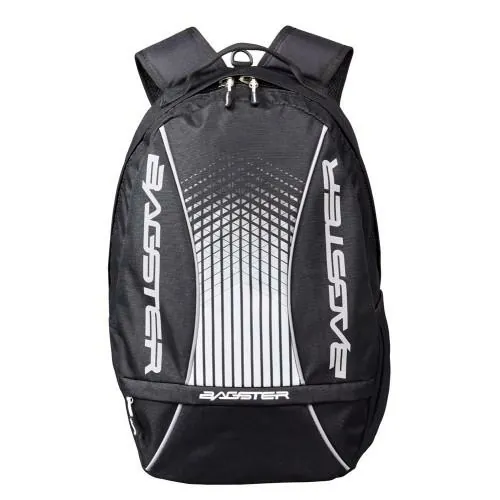 BAGSTER sac à dos moto scooter PLAYER EVO noir-blanc 18L - XSD239