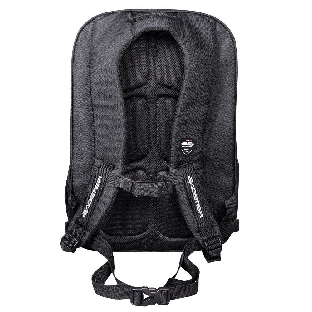 BAGSTER sac à dos moto scooter COMPAK noir-blanc 20L - XSD249