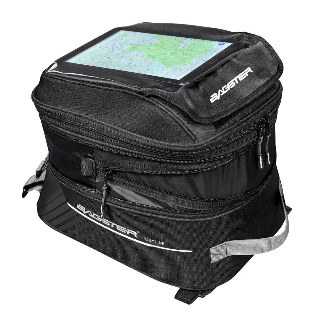 BAGSTER sacoche de réservoir moto D-LINE IMPACT TRADI extensible de 15L à 22L - XSR300