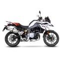 LEOVINCE BMW F750 GS / F850 GS / 2018 2022 LVONE EvoII INOX silencer EURO 4 14263E