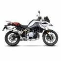 LEOVINCE BMW F750 GS / F850 GS / 2018 2023 LV ONE EvoII INOX pot d'échappement Hom EURO 4 14263E