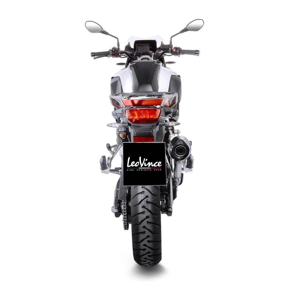 LEOVINCE BMW F750 GS / F850 GS / 2018 2022 LVONE EvoII INOX silencer EURO 4 14263E