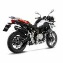 LEOVINCE BMW F750 GS / F850 GS / 2018 2023 NERO BLACK EVO II pot d'échappement Hom EURO 4 14055