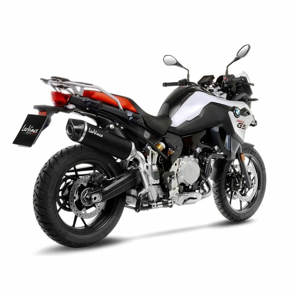 LEOVINCE BMW F750 GS / F850 GS / 2018 2022 NERO BLACK EVO II exhaust EURO 4 14055