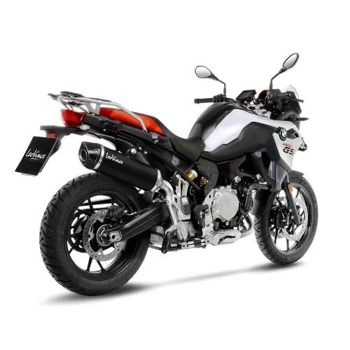 LEOVINCE BMW F750 GS / F850 GS / 2018 2023 NERO BLACK EVO II pot d'échappement Hom EURO 4 14055