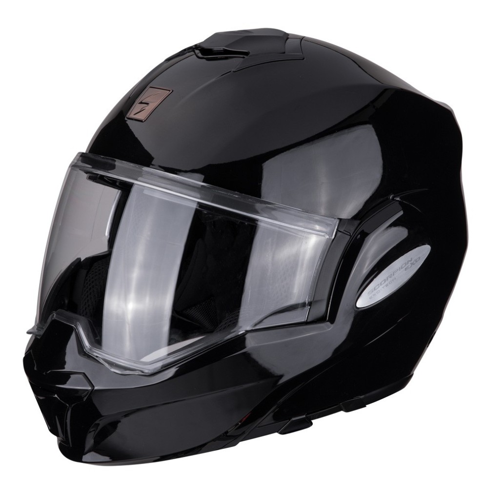 SCORPION EXO-TECH full-face modular helmet SOLID Black