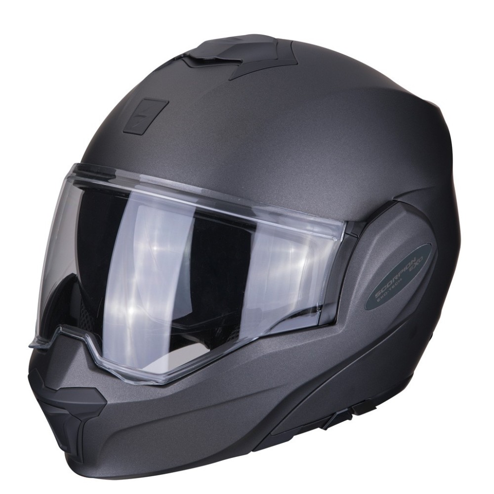 SCORPION casque intégral modulable EXO-TECH Solid Anthracite mat