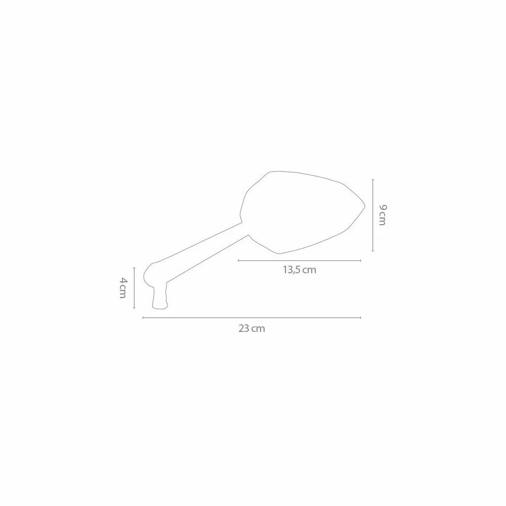 CHAFT rétroviseur universel réversible FLIPSIDE pour moto Homologué - IN1028
