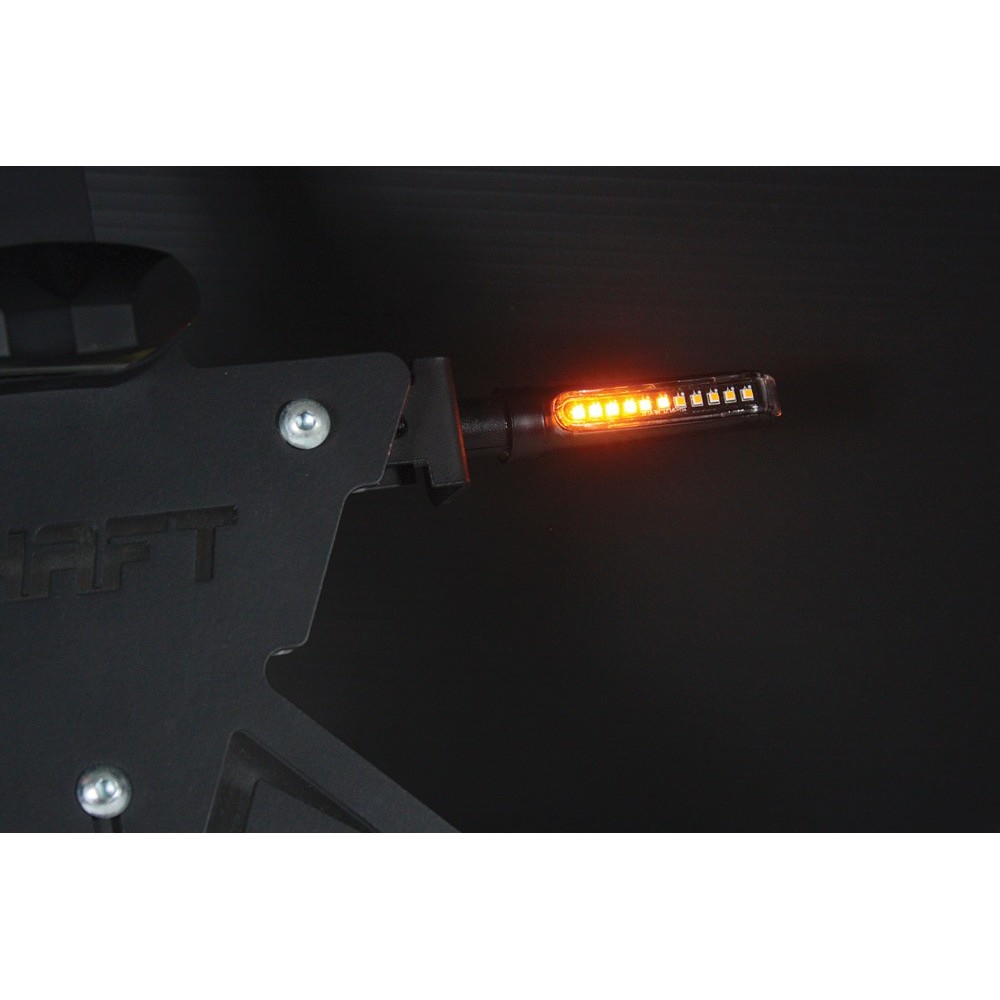 CHAFT pair of universal sequential led MELTEN indicators CE approved for motorcycle