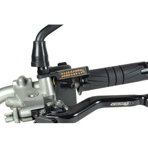 CHAFT paire de clignotants moto universels SKIP à led séquentiels HOMOLOGUE CE