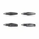 CHAFT paire de clignotants moto universels STEMER à led séquentiels HOMOLOGUE CE - IN1105