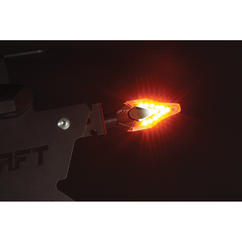 CHAFT pair of universal led BELONG indicators CE approved for motorcycle
