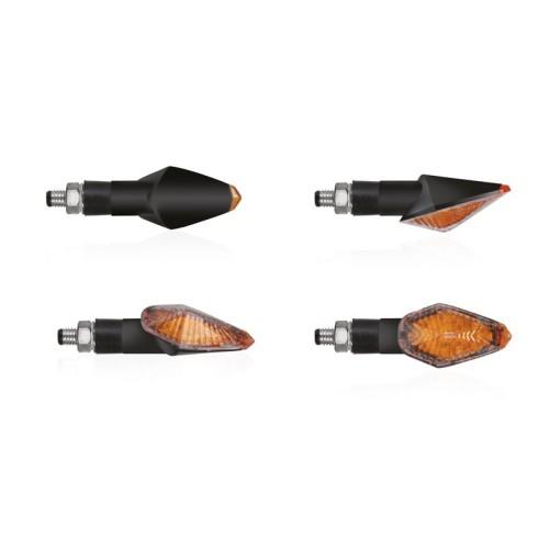 CHAFT pair of universal led TRANCE indicators CE approved for motorcycle - IN1123