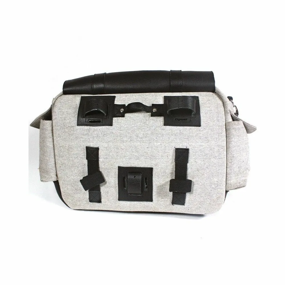 CHAFT HOLSTER motorcyle vintage textile side bags 40L - DA122