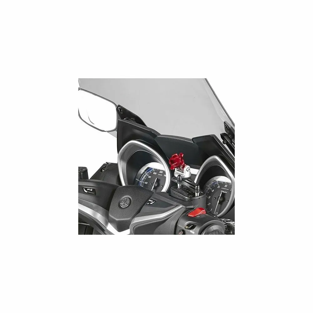 GIVI S903A motorcycle scooter universal GPS & smartphone support on brake fluid reservoir cover