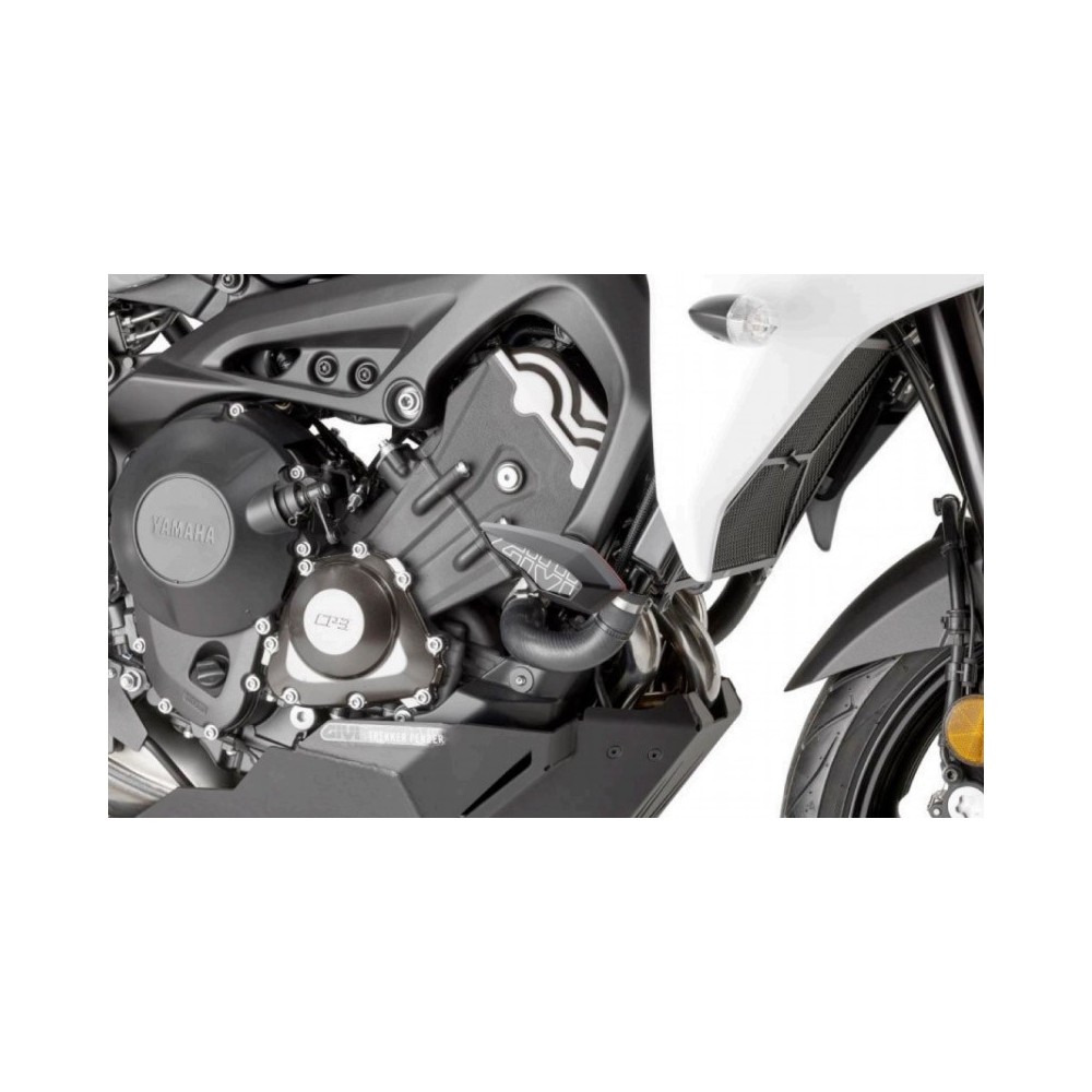 GIVI SLIDER insert de protection moto tampons patins moteur - NOIR SLD01BK