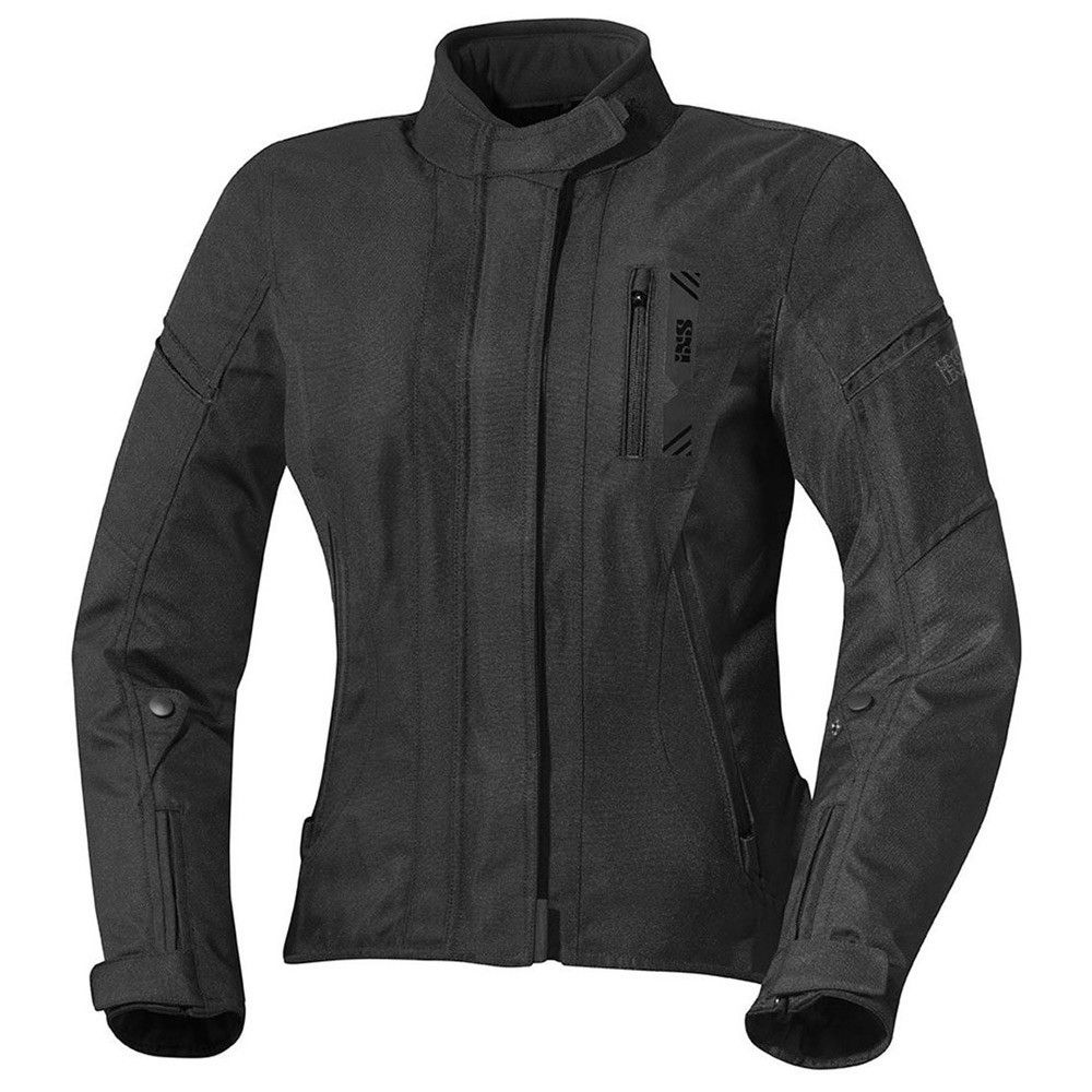 IXS motorcycle Lady ALANA all seasons woman textile waterproof jacket black PROMO