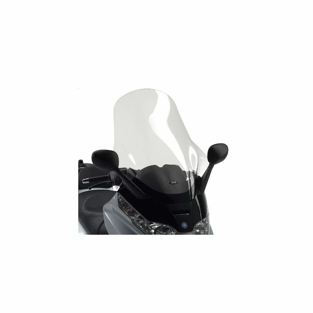 GIVI piaggio X8 125/150/200/250/400 2004 2010 HP windscreen D500ST - 80cm high