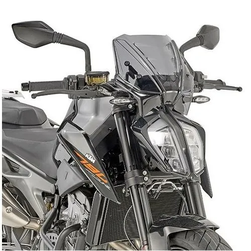 GIVI ktm 790 DUKE 2018 2019 bulle saute vent A7708 - hauteur 25cm