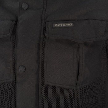 BERING veste moto WALLACE textile homme été noir BTV520