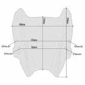 GIVI Honda CB 125 300 R 2018 2019 windscreen A1164 - 21cm high